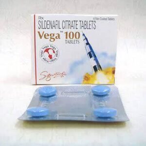 Vega Sildenafil Citrate 4 Tablets with Box